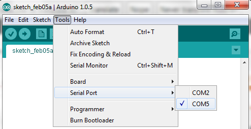 №7. ARDUINO IDE -Д SERIAL ПОРТЫН СОНГОЛТЫГ ХИЙХ: