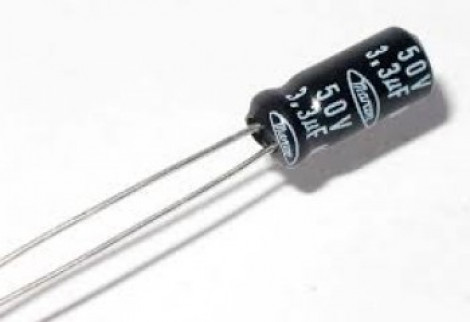 Electrolytic capacitor  3.3uF 50V