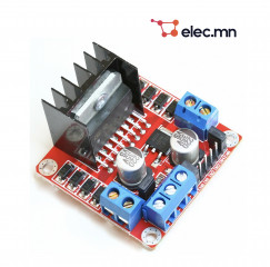 L298N drive DC motor, stepper motor