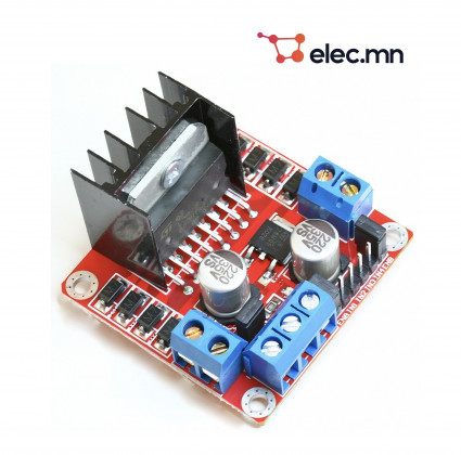 L298N drive DC motor, stepper motor