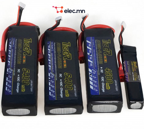 Tiger power 4500mah 7.4v 30c xt60