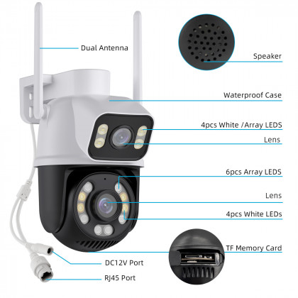 UHD outdoor wifi camer