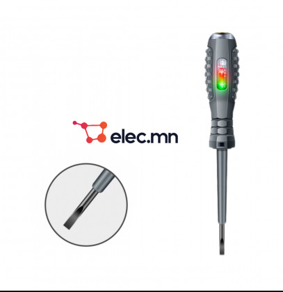 LED Voltage Tester Screwdriver     ( - )