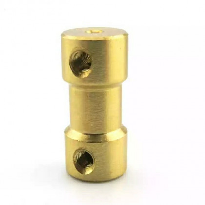 5-5mm Brass Coupler Spindle Motor Shaft Coupling Connector for EleksMill Engraver CNC Router