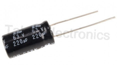 220mf 63v capacitor