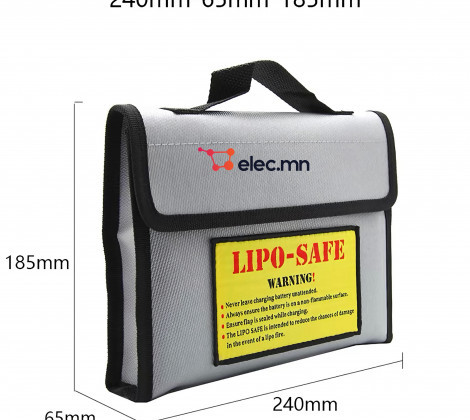 Lipo safe bag 240*65*185