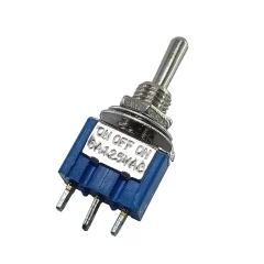 6A 125V AC SPDT ON-OFF-ON Toggle Switch