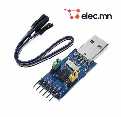 CH341T 2 in 1 module 3.3V 5V USB to I2C IIC UART USB to TTL single-chip serial port downloader