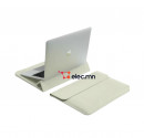 “Light Green Laptop Sleeve with Adjustable Stand Functionality”13.3inch