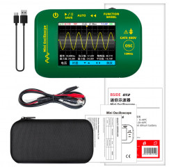 BSIDE handheld small digital oscilloscope OT2 single-channel 10MHz bandwidth portable auto repair instrument dedicated