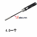 Socket screwdriver for aircraft model, high-grade hexagonal socket, suitable for M2nuts