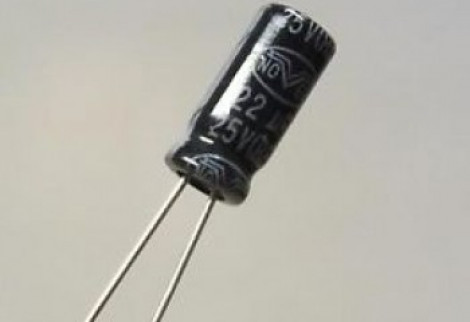 Electrolytic capacitor 22uF 25V