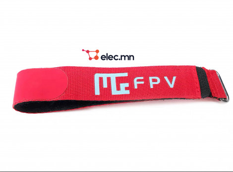 FPV reverse buckle magic belt battery strap collection super tough non-slip crossing machine cable tie model aircraft