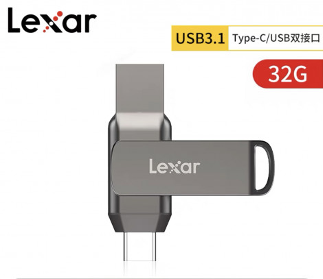 LEXAR usb 3.1 type c pen drive for phone and computer 32gb memory stick reader