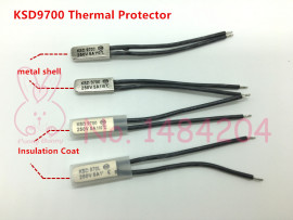 Thermal Protector KSD9700 55; 40°C Temperature Switch 250V5A