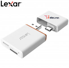 Lexar Huawei NM card TF card small card microSD memory card two-in-one card reader nCARD Huawei mobile phone memory card high-speed card reader USB3.1 Type-c card reader