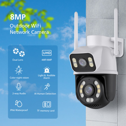 UHD outdoor wifi camer