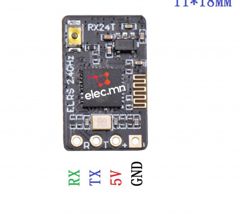 FPV 2.4G ExpressLRS RX24T Open-Source High Refresh Rate Long-Range ELRS Receiver