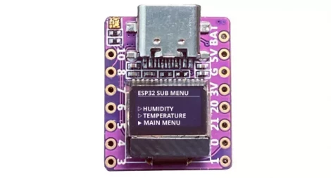 ESP32 C3 Board with 0.42 inch OLED