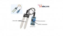 Soil moisture sensor хөрсний чийг мэдрэгч сенсор