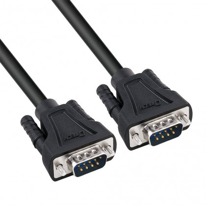 9 Pin Serial Cable 6ft Male to Male RS232