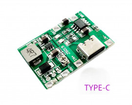 18650 boost charger module type-c