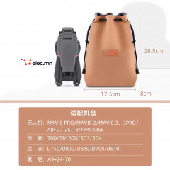 Suitable for DJI Mini3/4Pro storage bag, Air3 with screen remote control, drone, portable velvet bag accessories