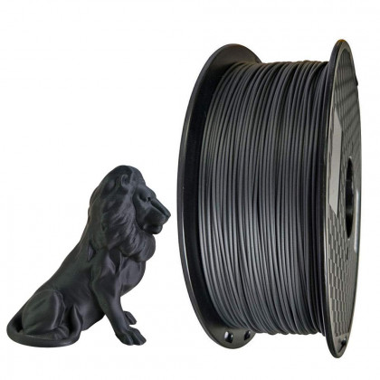 PLA  black 1.75mm 1kg    / хар /