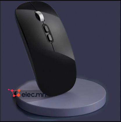 Wireless Mouse with Bluetooth and 2.4G Connectivity – Ultra Portable Design” / хар /