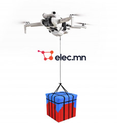 Suitable for DJI Mini 4 Pro drone airdropper, thrower, rescue and material delivery