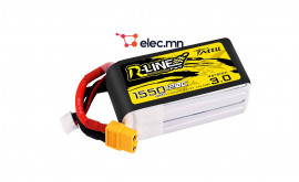 Tattu  Tattu R-Line Version 5.0 1550mah  4s 95c Lipo Battery Pack With XT60 Plug