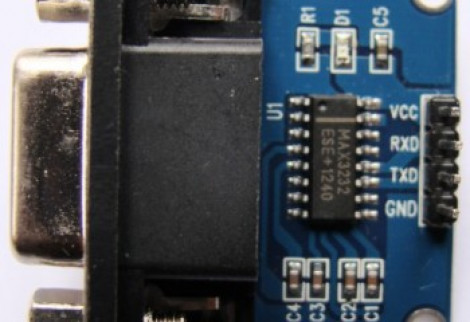 RS232 to TTL MAX3232 serial module