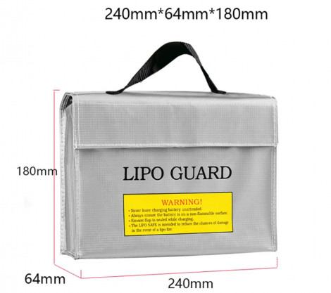 Lipo safe bag 240:64:180