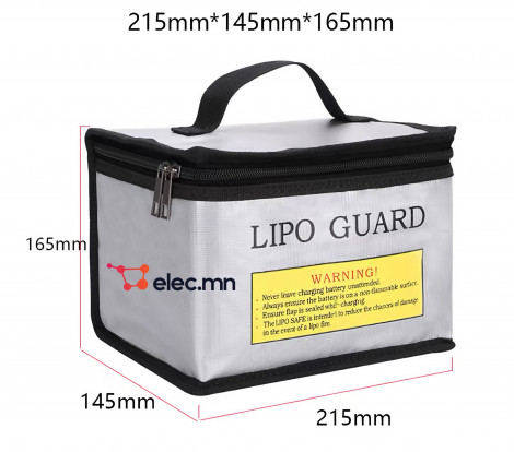 Lipo safe bag 215*145*165