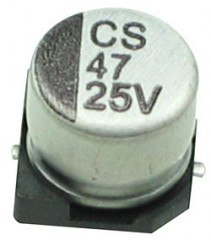 SMD 47uF 25V Electrolytic Capacitor