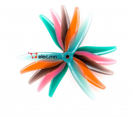 FPV GEMFAN 5 inch 3 blades 51466 MCK V2 racing flower propeller PC propeller pink