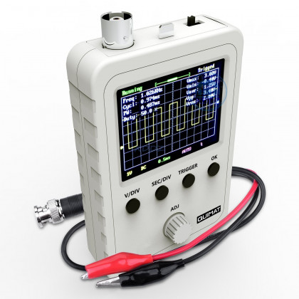 DSO150 Digital Oscilloscope 2.4 inch LCD Display with Clip + Power