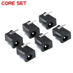 Black DC Power Jack Socket Connector DC002