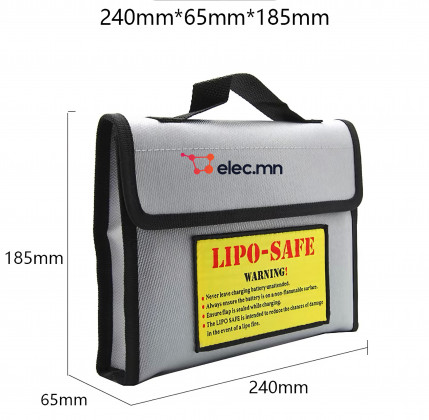 Lipo safe bag 240*64*185