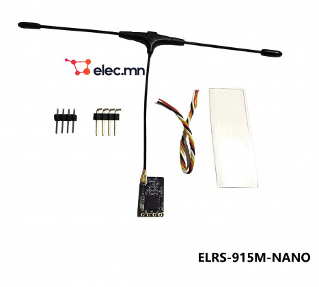 FPV Crossing Drone BAYCK ELRS 2.4G Receiver 915M NANO Model Aircraft T-Type Antenna Shell