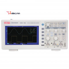 UNI-T UTD2102CEX+ Channels Digital Storage Oscilloscope 100MHz Bandwidth with USB OTG Interface