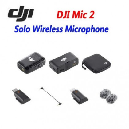 DJI MIC2 solo wireless microphone