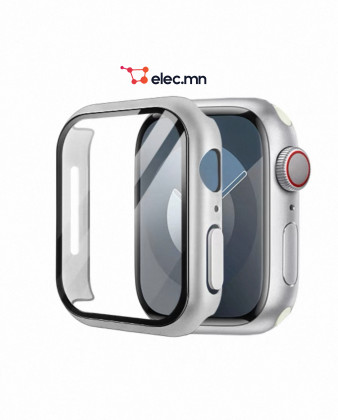 Apple Watch Screen Protector Case 46mm / мөнгөлөг /