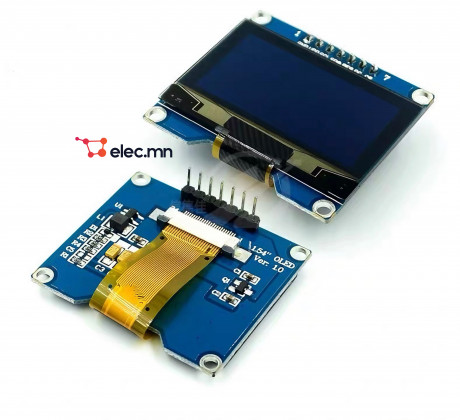 1.54 inch OLED display OLED module 12864 LCD screen provider program display serial port