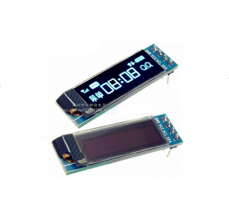 OLED 0.91″ 128×32 I2C White Display