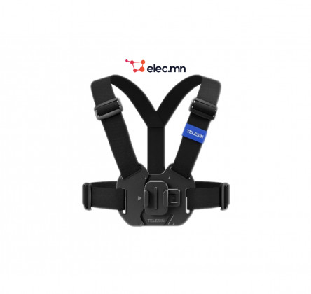 TELESIN Chest Mount Harness for Action Cameras & Smartphones (POV Holder)   / TELESIN Экшн камер болон ухаалаг утасны цээжний бэхэлгээ (POV суурь)