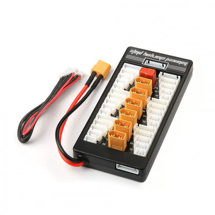 XT60 Lipo Battery Charger 2-6S Parallel Balanced Charging Board Charging Plate for Imax B6AC 720i Lithium Batteries Charger Part