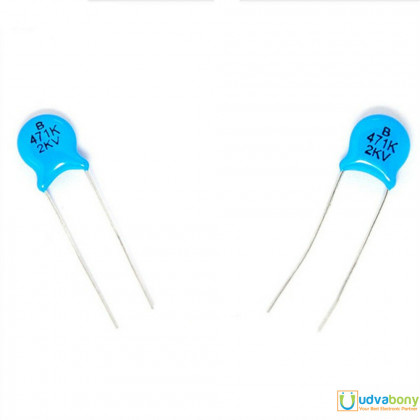 High Voltage Ceramic Disc Capacitors 471K 2KV