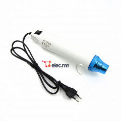 Electric hot air gun with supporting seat EU plug 220V with heat gun temperature