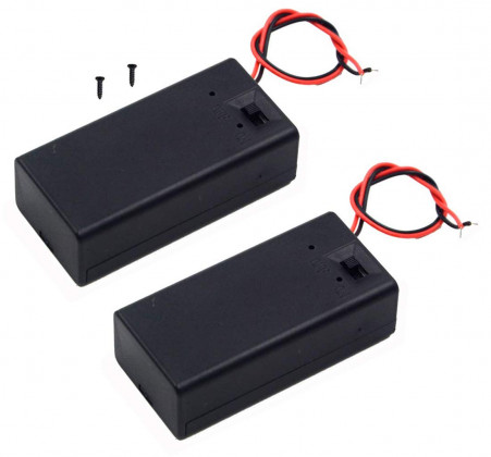 9v battery case